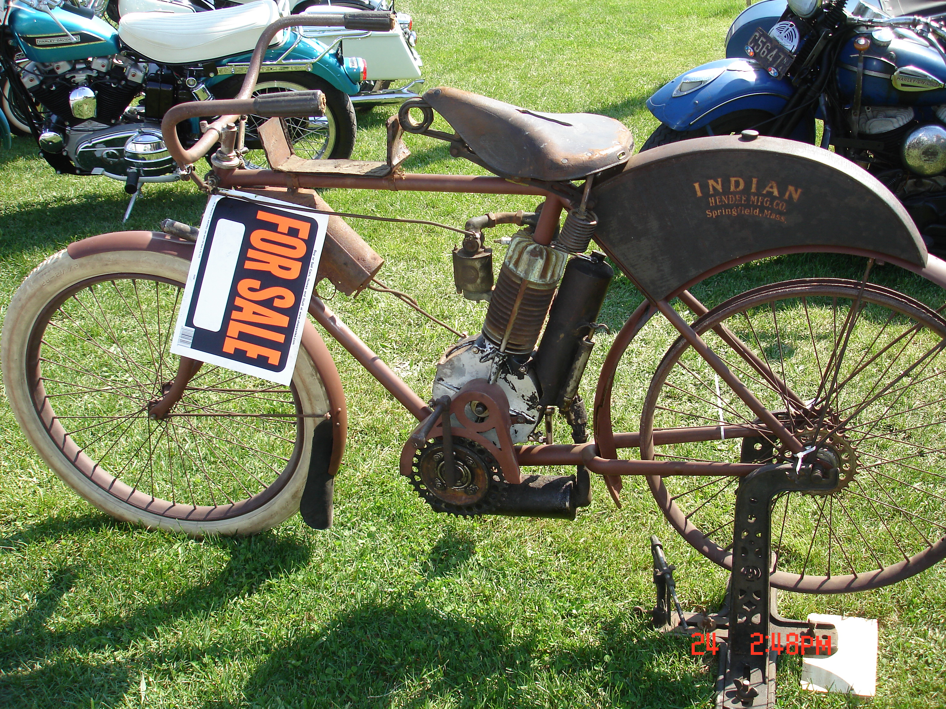 Dave Minerva's diamond frame Indian